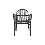 Czarne krzesło ogrodowe Brea House Doctor - 2