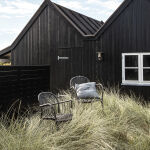 Czarne krzesło ogrodowe Brea House Doctor - 3