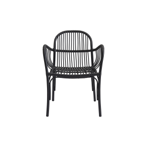 Czarne krzesło ogrodowe Brea House Doctor