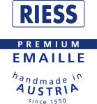 Garnek turkusowy emaliowany 1,5 l Riess Pastell - 5