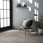 Wisząca metalowa czarna półka 70/25/25 cm House Doctor - 3