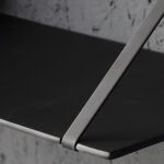 Wisząca metalowa czarna półka 70/25/25 cm House Doctor - 4