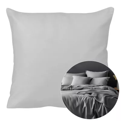 Poszewka satyna bawełna popiel 024/40x40.