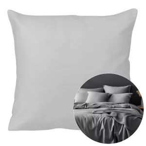 Poszewka satyna bawełna popiel 024/40x40.