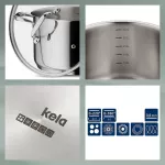 KELA-Garnek do warzyw z pokrywką 8 l Flavoria - 4