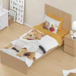 Pościel bawełna 160x200+1p70x80 Kot Friends 001 - 2