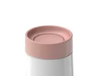 LL-Kubek podróżny 350ml White/Pink Travel - 4