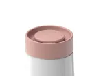 LL-Kubek podróżny 350ml White/Pink Travel - 5