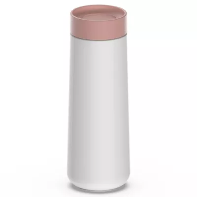 LL-Kubek podróżny 350ml White/Pink Travel