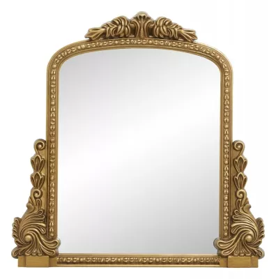 Lustro BIRD small 97x100 cm złote Nordal