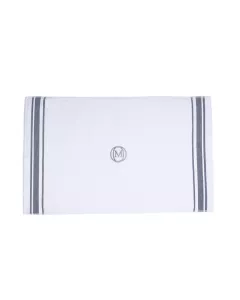 OM-Dywanik łazienkowy MonogrLinea 60x100cm b.szary