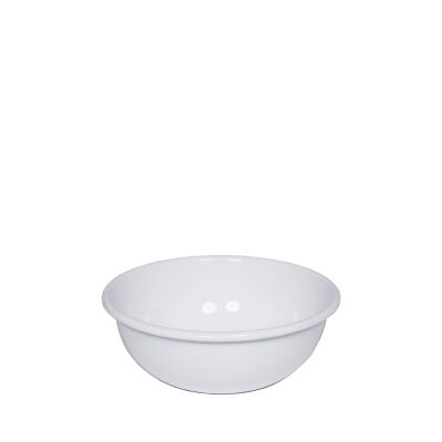 Miska emaliowana biała 0,75l 16 cm Riess Classic