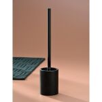 KELA-Szczotka do toalet ceramiczna czarna Matsi - 2