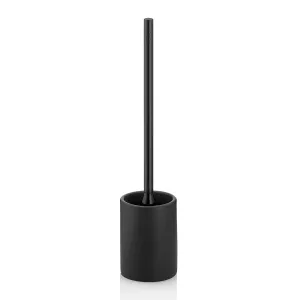 KELA-Szczotka do toalet ceramiczna czarna Matsi