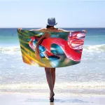 Ręcznik plażowy mikrofibra 100x180 H142 - 2