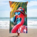 Ręcznik plażowy mikrofibra 100x180 H142 - 3