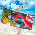 Ręcznik plażowy mikrofibra 100x180 H142 - 6