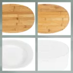 KELA-Chlebak ceramiczny biały Salena - 3