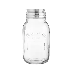 KIL-Słoik 1 l. ze spiralną tarką do warzyw