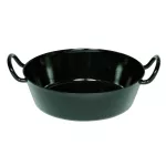 Mała patelnia do piekarnika ceramiczna czarna 16 cm Riess CLASSIC Schwarzemaille - 2