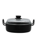 Patelnia do duszenia z pokrywką 24 cm Riess - 4