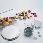 KELA-Pojemnik szklany 1,3l stal Baker - 2