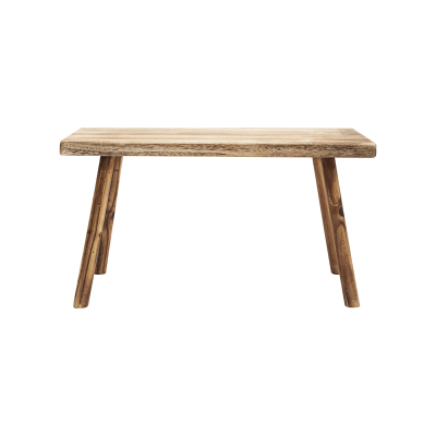 Ławka drewniana 81x38x43 cm Nadi House Doctor