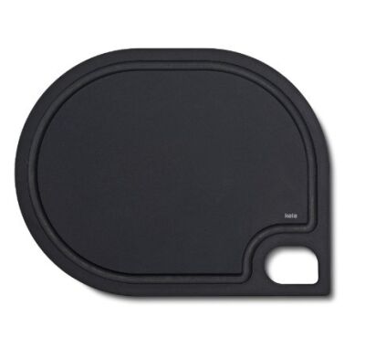 KELA-Deska do serwowania 23,5x29,5cm czarna Nobel