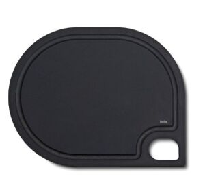 KELA-Deska do serwowania 23,5x29,5cm czarna Nobel