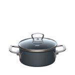 Zestaw garnków ceramicznych  3-częściowy Riess DARK GREY - 3