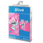 Pościel bawełna 100x135 + 40x60 Lilo i Stitch róż - 3