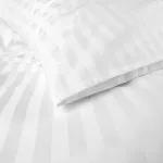 Poszewka hotelowa na zakładkę PASY 2cm biała/50x60 - 5