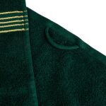 Ręcznik D Bawełna 100% Tiwano Krem + Zieleń Butelkowa (P) 2x50x90+2x70x140 kpl. - 10