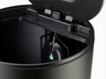 JJ-Kosz okrągły wolnostojący 30l. Carbon Black Arc - 6