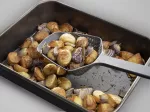 JJ-Łyżka cedzakowa L Scoop Plus czarno-szara - 4