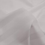 Poszewka satyna bambusowo-bawełniana STRIPE GREY/70x80 z listwą - 4