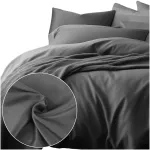 Pościel satyna bawełniana J.SZARY 037/140x200+1posz.70x80 - 3
