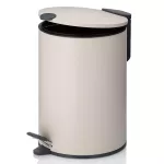 KELA-Kosz stalowy na śmieci 3 l beżowy Mats - 2
