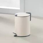 KELA-Kosz stalowy na śmieci 3 l beżowy Mats - 5