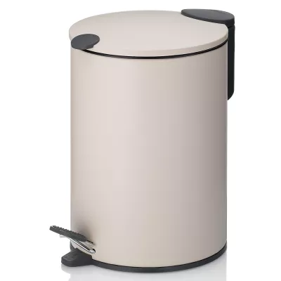 KELA-Kosz stalowy na śmieci 3 l beżowy Mats