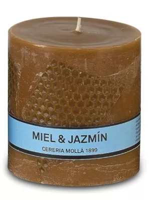 CM-Świeca Asturias 8cm.  Jasmine-Honey
