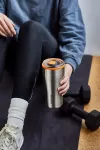 BB-Kubek termiczny stalowy 0,6l.pomarańczowy New V - 18