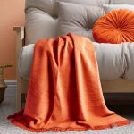 Koc B60/A40 150x200 0293/8 pomarańcz - 2