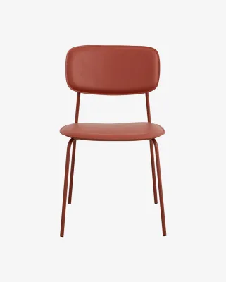 Krzesło do jadalni ESA 79x45 cm rdzawy Nordal
