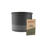 TYP-Osłonka na doniczkę do ziół, szara, Monochro - 2
