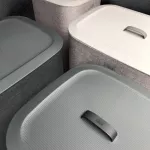 JJ-Kosz na pranie 60l. Tota szary - 21