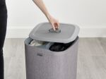 JJ-Kosz na pranie 60l. Tota szary - 30