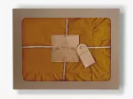 Pościel bawełniana MUSTARD/160x200(P) STONEWASHED - 3