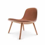 Eva Solo Abalone lounge chair Oak nature, leather cognac - 4