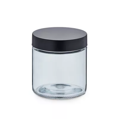 KELA-Pojemnik szklany 0,8 l jasnoszary Bera